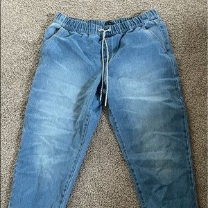 Denim Joggers